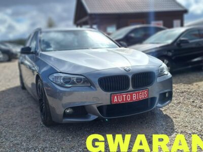 BMW 520 duza navi XSENON zarejestrowana nowy rozrząd salon polska M pakiet F10 (2009-2017)