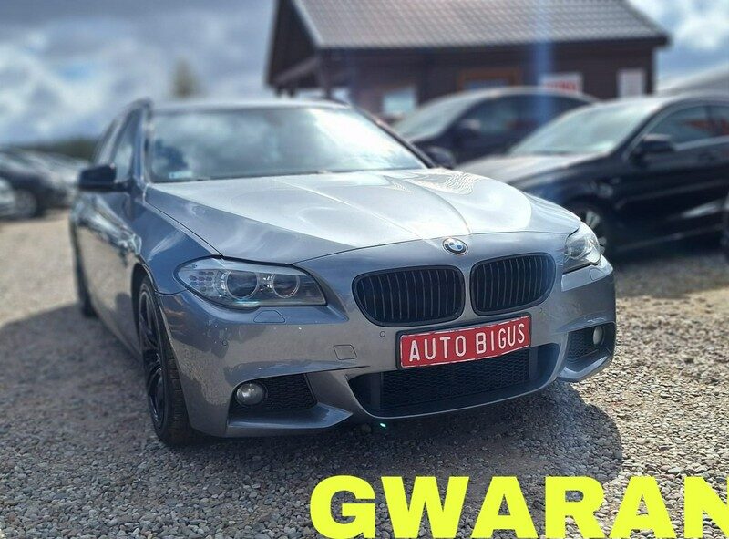 BMW 520 duza navi XSENON zarejestrowana nowy rozrząd salon polska M pakiet F10 (2009-2017)