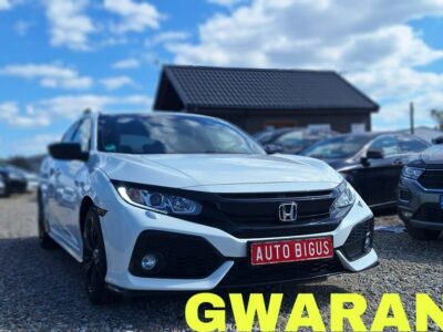 Honda Civic biala perla 1,0 i-vtec ledy duza navi idealna X (2017-2021)