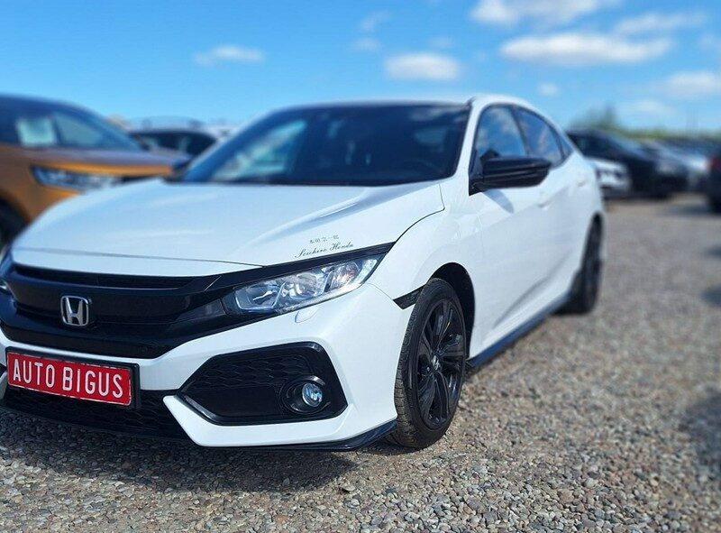 Honda Civic biala perla 1,0 i-vtec ledy duza navi idealna X (2017-2021)
