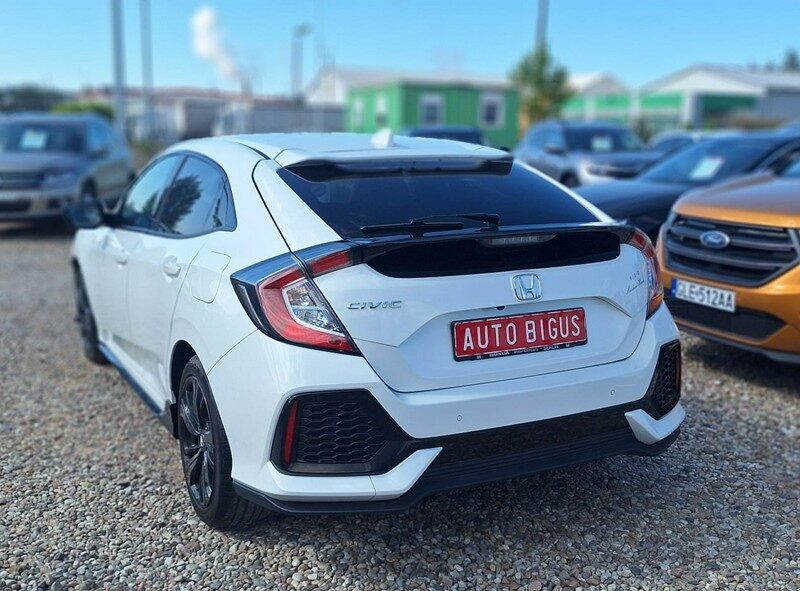 Honda Civic biala perla 1,0 i-vtec ledy duza navi idealna X (2017-2021)