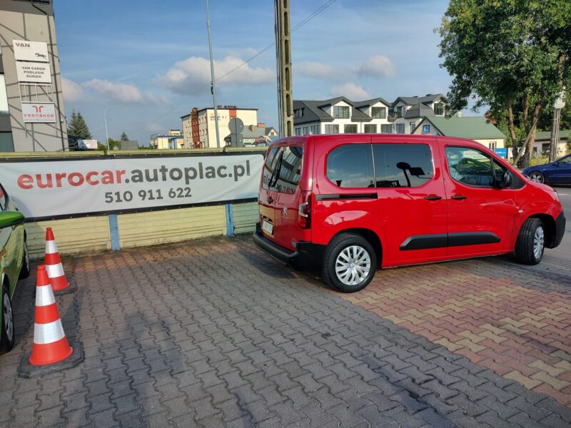 Peugeot Partner 1.5HDI 102KM Klimatyzacja 2x drzwi boczne