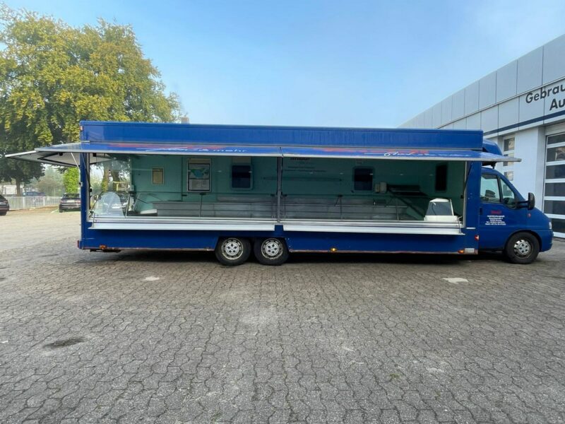 Fiat Ducato Ducato Autosklep wędlin Gastronomiczny Food Truck Foodtruck sklep bar