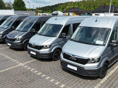 Volkswagen Crafter 3.180 Automat 7-OSÓB Brygadówka DOKA EXTRA LONG L5H3 Nowy 2024 Man