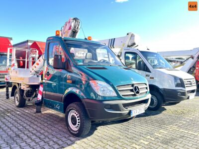 Mercedes Sprinter 4x4 Zwyżka 16m Bumar Koszalin PMT-16U Wysięg Boczny 8m Iveco Crafter
