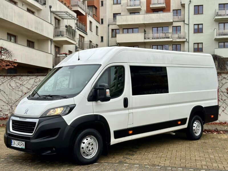 Peugeot Boxer Salon Polska Brygadówka 7miejsc !! Doka