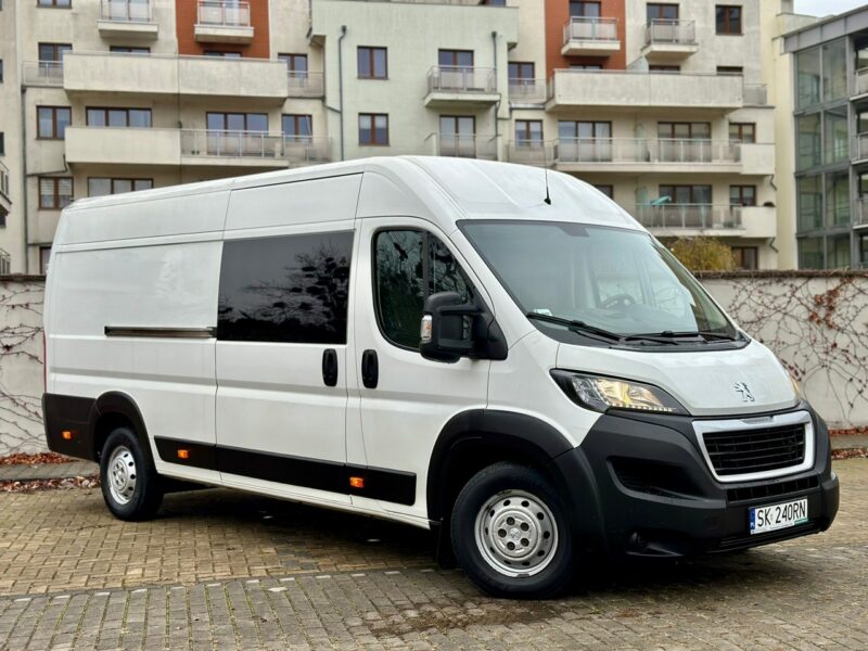 Peugeot Boxer Salon Polska Brygadówka 7miejsc !! Doka