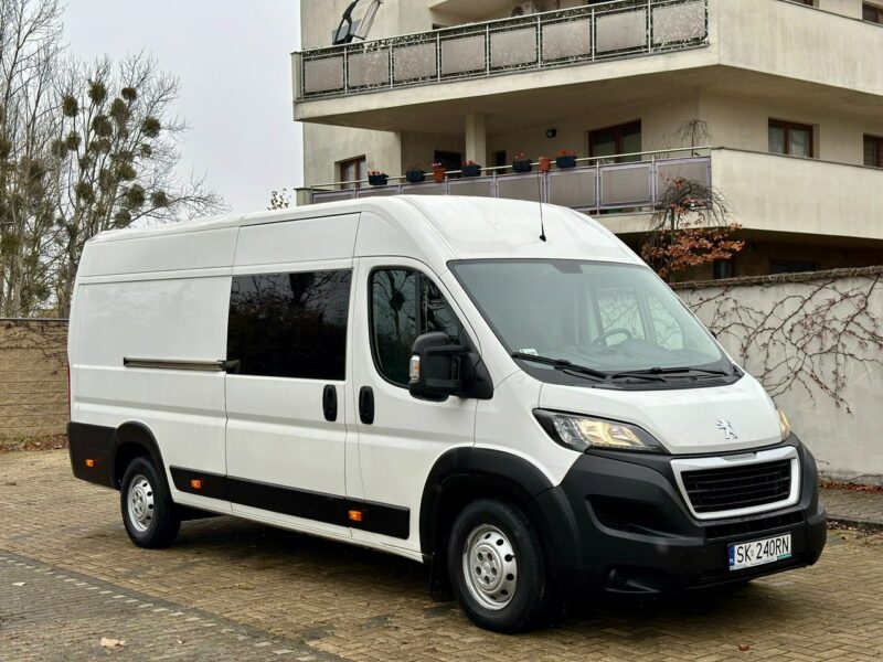 Peugeot Boxer Salon Polska Brygadówka 7miejsc !! Doka