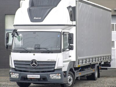 Mercedes Atego 821 L Plandeka 18 europalet + Winda 1000kg Kabina Sypialna