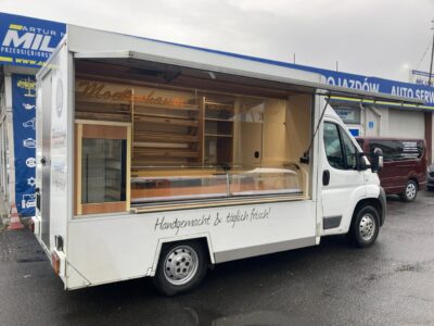 Fiat Ducato Autosklep pieczy Gastronomiczny Food Truck Foodtruck sklep bar 2013