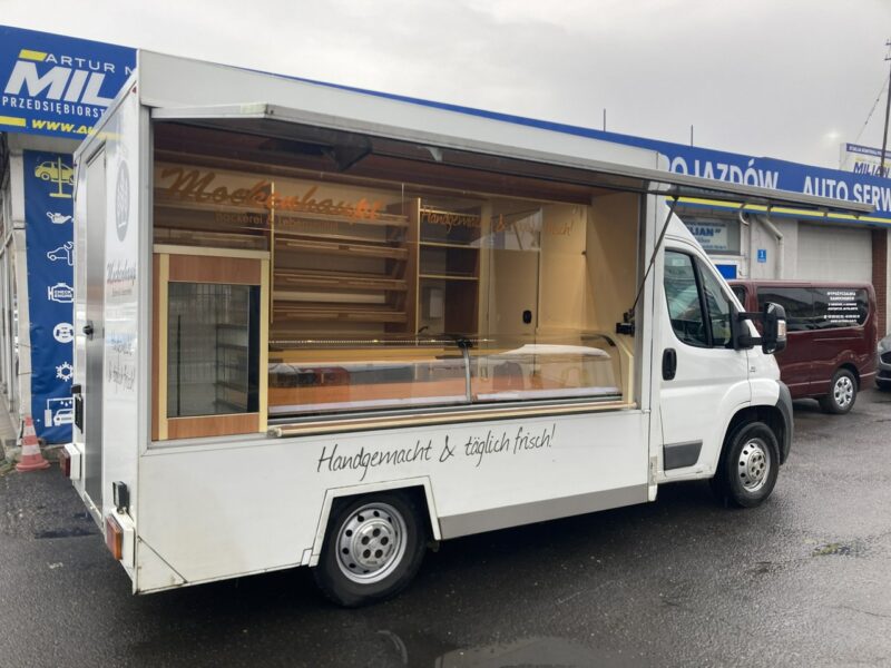 Fiat Ducato Autosklep pieczy Gastronomiczny Food Truck Foodtruck sklep bar 2013