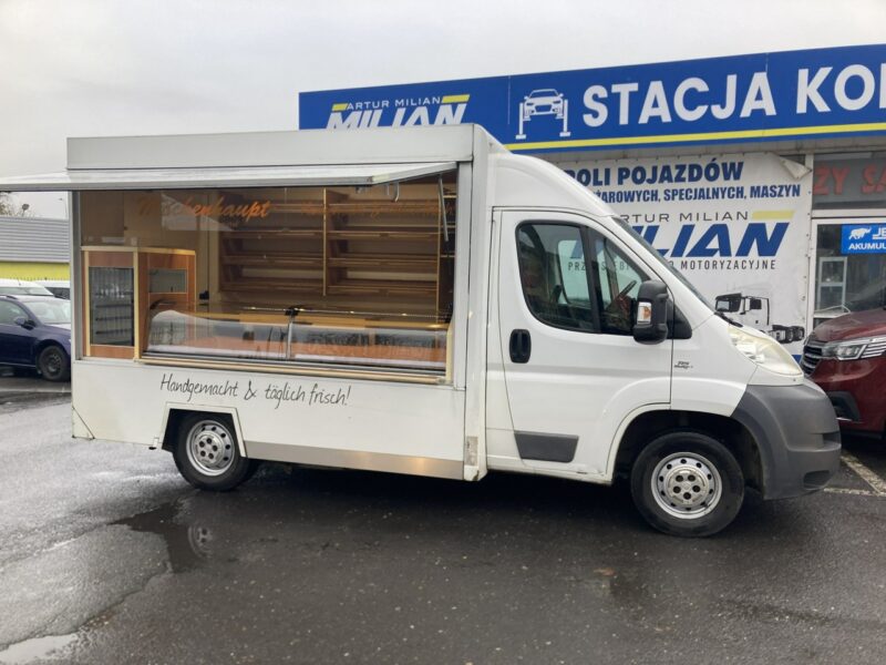 Fiat Ducato Autosklep pieczy Gastronomiczny Food Truck Foodtruck sklep bar 2013