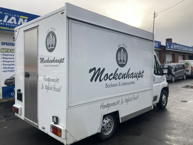 Fiat Ducato Autosklep pieczy Gastronomiczny Food Truck Foodtruck sklep bar 2013