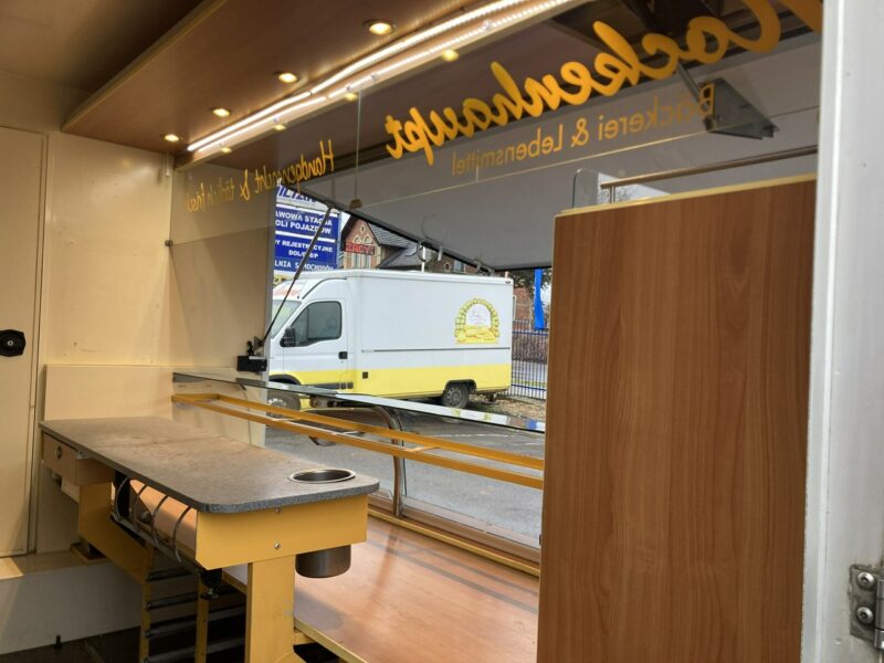 Fiat Ducato Autosklep pieczy Gastronomiczny Food Truck Foodtruck sklep bar 2013