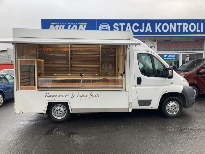 Fiat Ducato Autosklep pieczy Gastronomiczny Food Truck Foodtruck sklep bar 2013