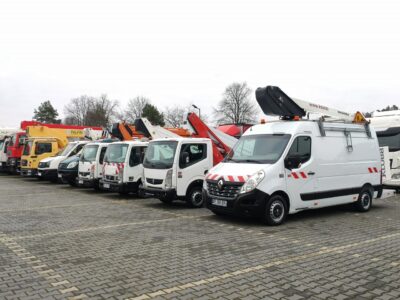 Renault Master Zwyżka Podnośnik Koszowy KAT B Do 3.5tony 12.5m KLUBB K32 UDT