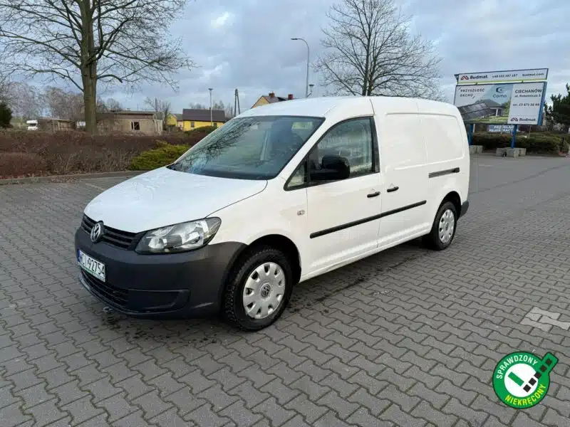 Volkswagen Caddy MAXI 2.0 EcoFuel MPI z Nową instalacją LPG podwójne Drzwi przesuwane