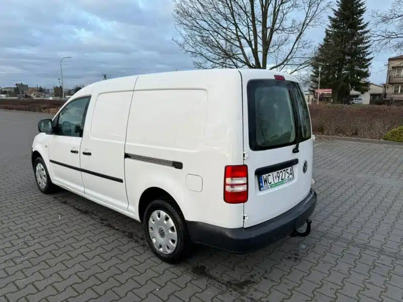 Volkswagen Caddy MAXI 2.0 EcoFuel MPI z Nową instalacją LPG podwójne Drzwi przesuwane
