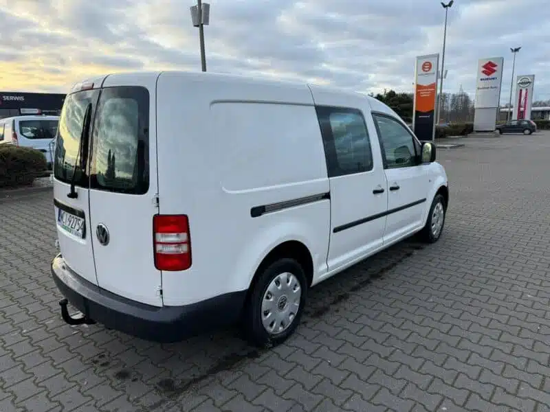 Volkswagen Caddy MAXI 2.0 EcoFuel MPI z Nową instalacją LPG podwójne Drzwi przesuwane