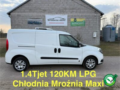 Fiat Doblo Maxi długi 1.4Tjet 120KM Chłodnia z Nowym LPG