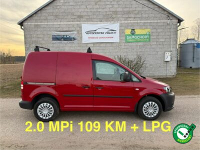 Volkswagen Caddy 2.0 EcoFuel MPI z Nową instalacją LPG 70 tys przebieg