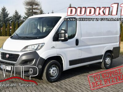 Fiat Ducato 2,0Multijet 3 Osoby,Klimatyzacja,Parktronic.Hak.Serwis.kredyt.OKAZJA