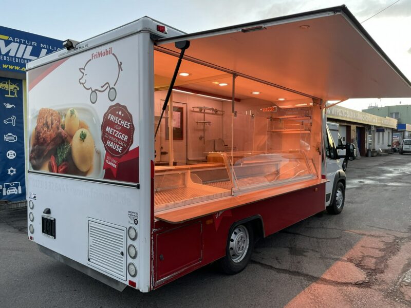 Fiat Ducato Autosklep Węd Gastronomiczny Food Truck Foodtruck sklep Klim BORCO2016