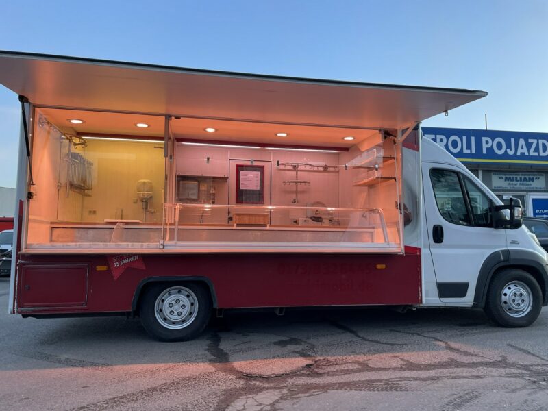 Fiat Ducato Autosklep Węd Gastronomiczny Food Truck Foodtruck sklep Klim BORCO2016
