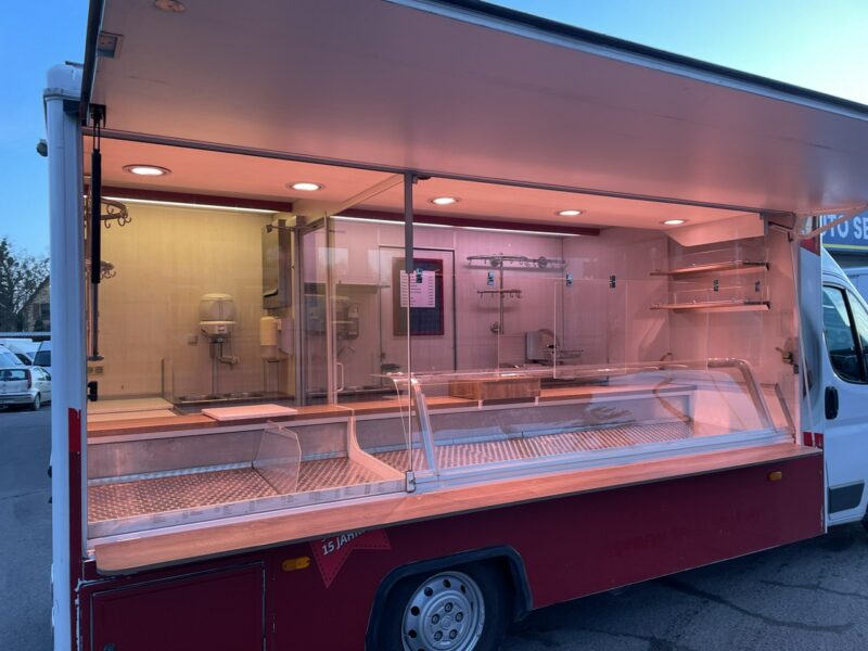 Fiat Ducato Autosklep Węd Gastronomiczny Food Truck Foodtruck sklep Klim BORCO2016