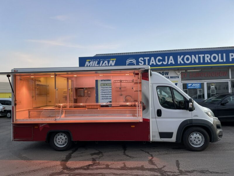 Fiat Ducato Autosklep Węd Gastronomiczny Food Truck Foodtruck sklep Klim BORCO2016