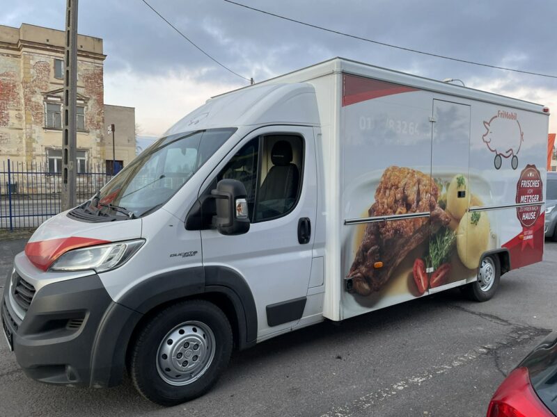 Fiat Ducato Autosklep Węd Gastronomiczny Food Truck Foodtruck sklep Klim BORCO2016