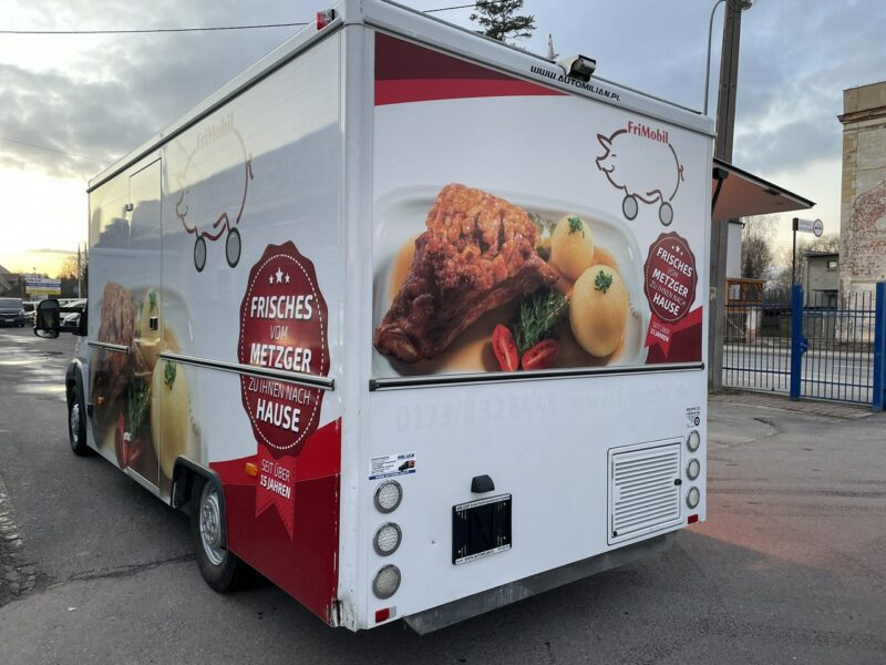 Fiat Ducato Autosklep Węd Gastronomiczny Food Truck Foodtruck sklep Klim BORCO2016