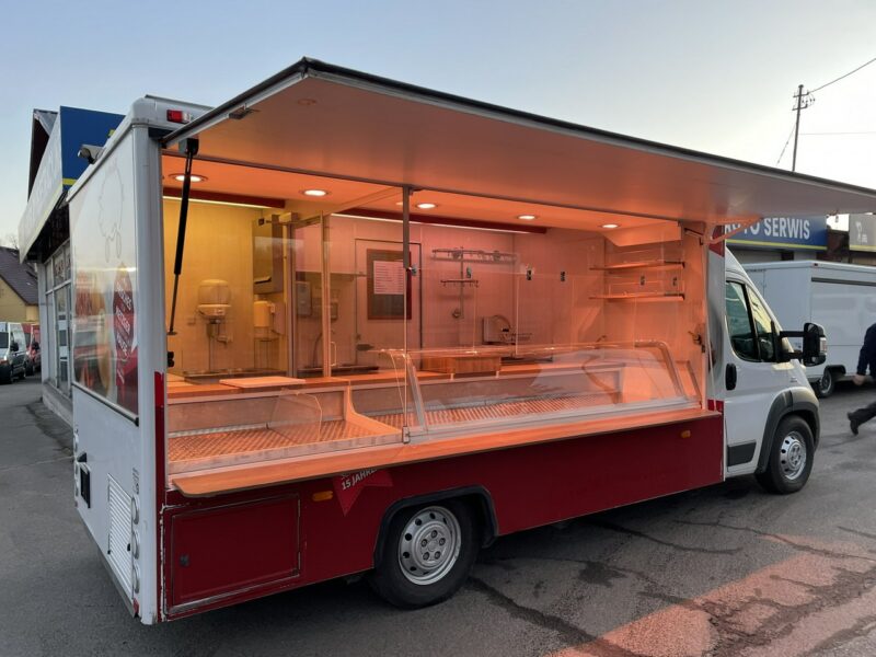 Fiat Ducato Autosklep Węd Gastronomiczny Food Truck Foodtruck sklep Klim BORCO2016