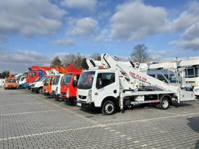 Renault Maxity Podnośnik Koszowy 25m CMC PLA 250 Zwyżka Pilot UDT Wumag GSR Multitel