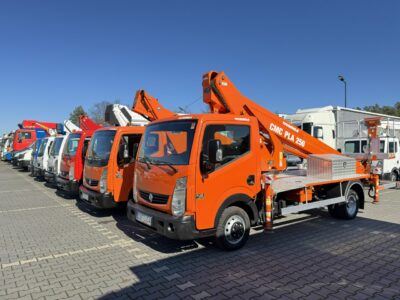 Renault Maxity Podnośnik Koszowy 25m CMC PLA 250 Zwyżka Pilot UDT Wumag GSR Multitel