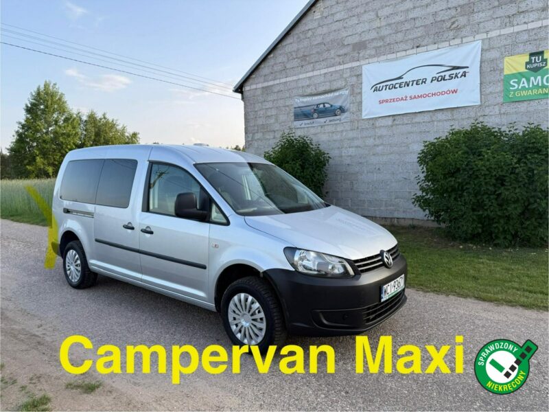 Volkswagen Caddy 2.0 EcoFuel MPI 109 KM MAXI z Nową instalacją LPG