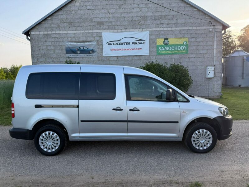 Volkswagen Caddy 2.0 EcoFuel MPI 109 KM MAXI z Nową instalacją LPG