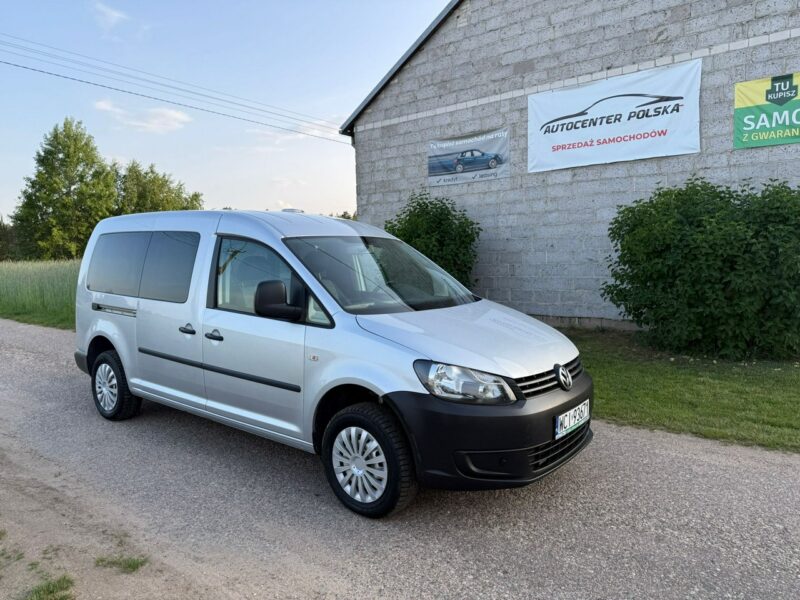 Volkswagen Caddy 2.0 EcoFuel MPI 109 KM MAXI z Nową instalacją LPG