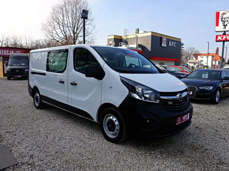 Opel Vivaro Fv 23%*L2H1 Long - 2x boczne drzwi *BiTurbo 1.6DCI 145KM* 47 900 netto