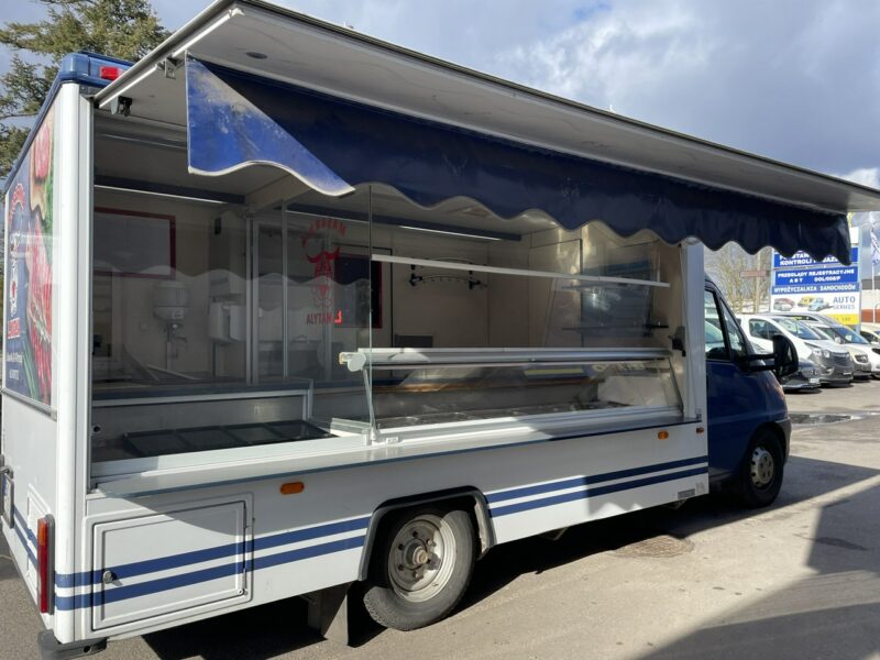 Fiat Ducato Autosklep wędlin Gastronomiczny food truck foodtruck sklep 2006