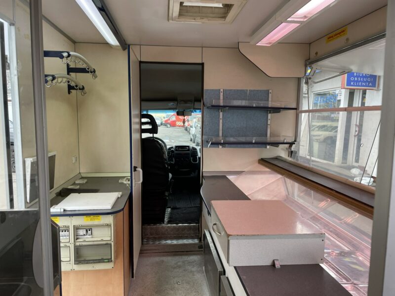 Fiat Ducato Autosklep wędlin Gastronomiczny food truck foodtruck sklep 2006