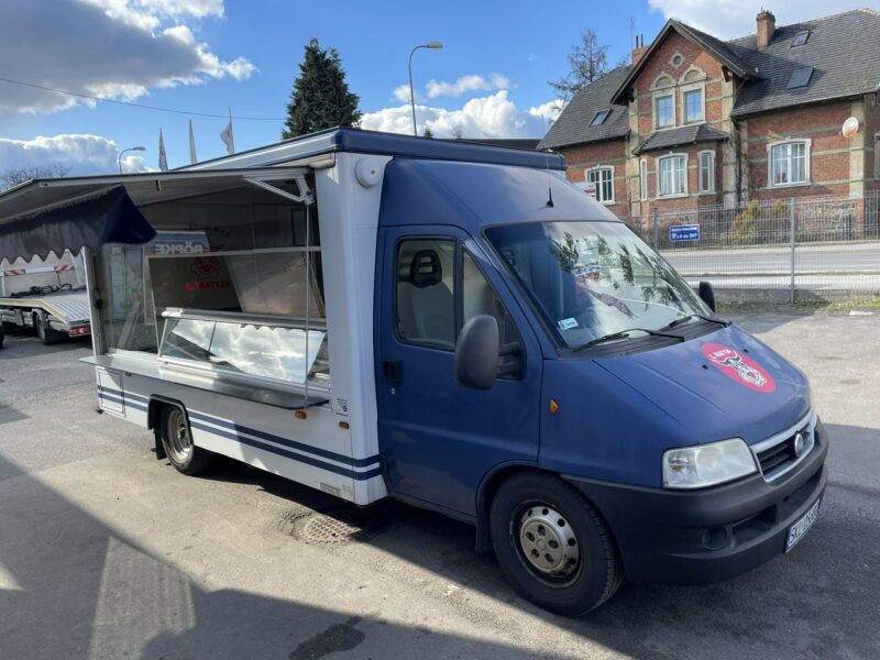 Fiat Ducato Autosklep wędlin Gastronomiczny food truck foodtruck sklep 2006