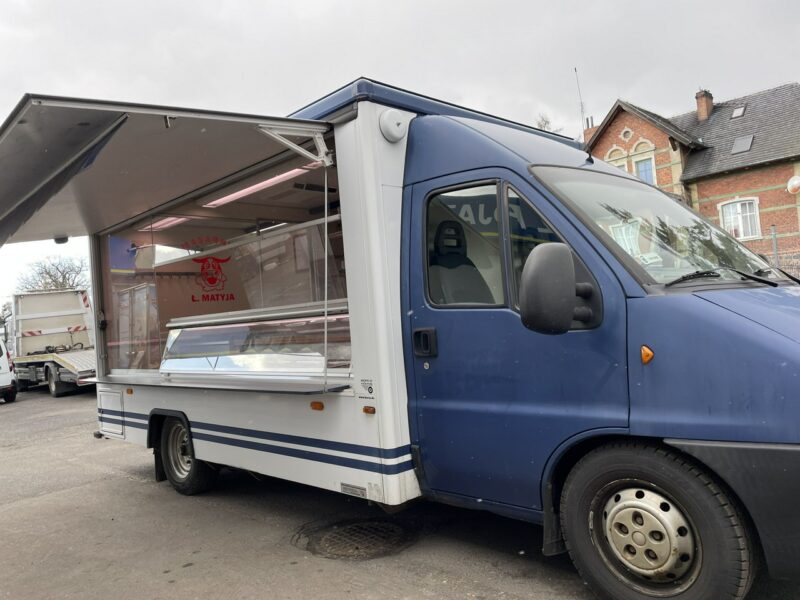 Fiat Ducato Autosklep wędlin Gastronomiczny food truck foodtruck sklep 2006