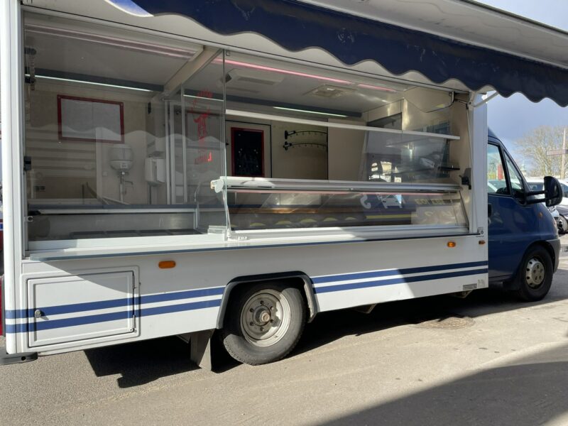 Fiat Ducato Autosklep wędlin Gastronomiczny food truck foodtruck sklep 2006