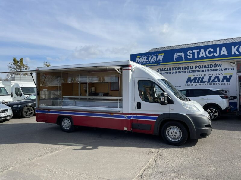Fiat Ducato Autosklep Gastronomiczny Food Truck Foodtruck sklep W-zasil Borco 2012