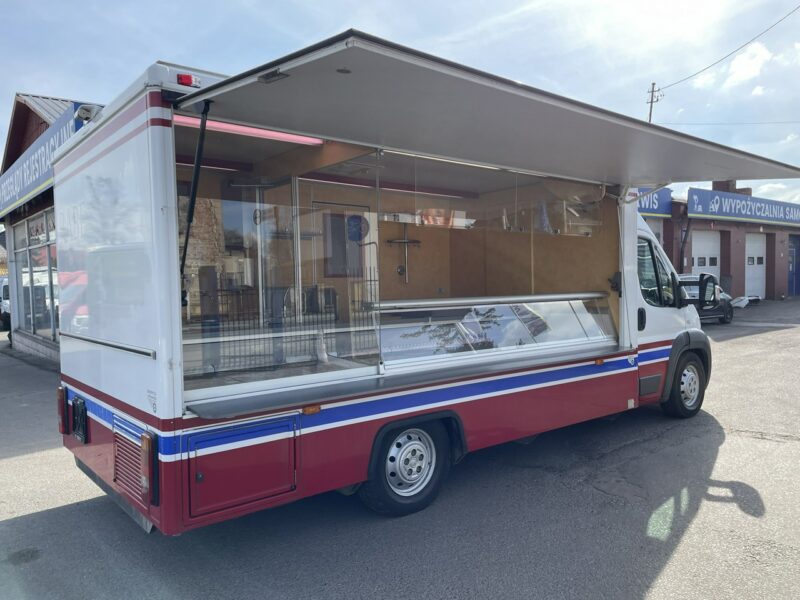 Fiat Ducato Autosklep Gastronomiczny Food Truck Foodtruck sklep W-zasil Borco 2012