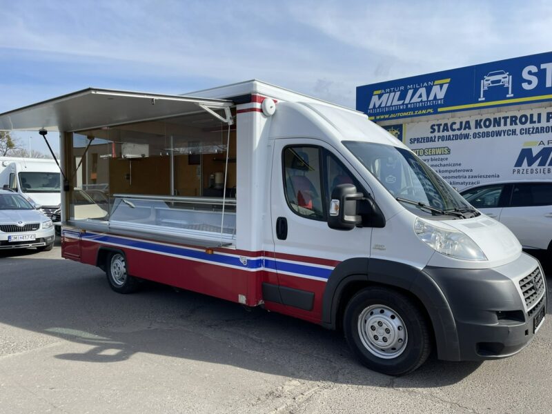Fiat Ducato Autosklep Gastronomiczny Food Truck Foodtruck sklep W-zasil Borco 2012