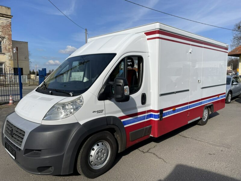 Fiat Ducato Autosklep Gastronomiczny Food Truck Foodtruck sklep W-zasil Borco 2012
