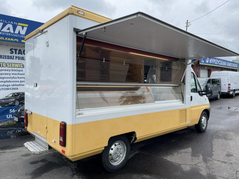 Fiat Ducato Autosklep pieczywa Gastronomiczny Food Truck Foodtruck sklep Borco