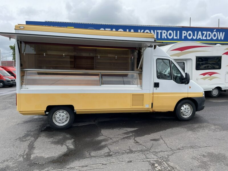 Fiat Ducato Autosklep pieczywa Gastronomiczny Food Truck Foodtruck sklep Borco